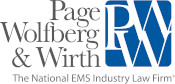 pwwlogo_0-(1).jpg Page, Wolfberg & Wirth, LLC - The National EMS Industry Law FirmĀ®.