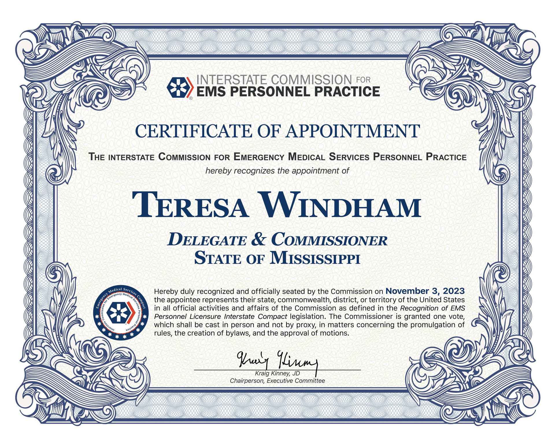 CERTIFICATE-OF-APPOINTMENT_Windham.png CERTIFICATE-OF-APPOINTMENT_Windham.png